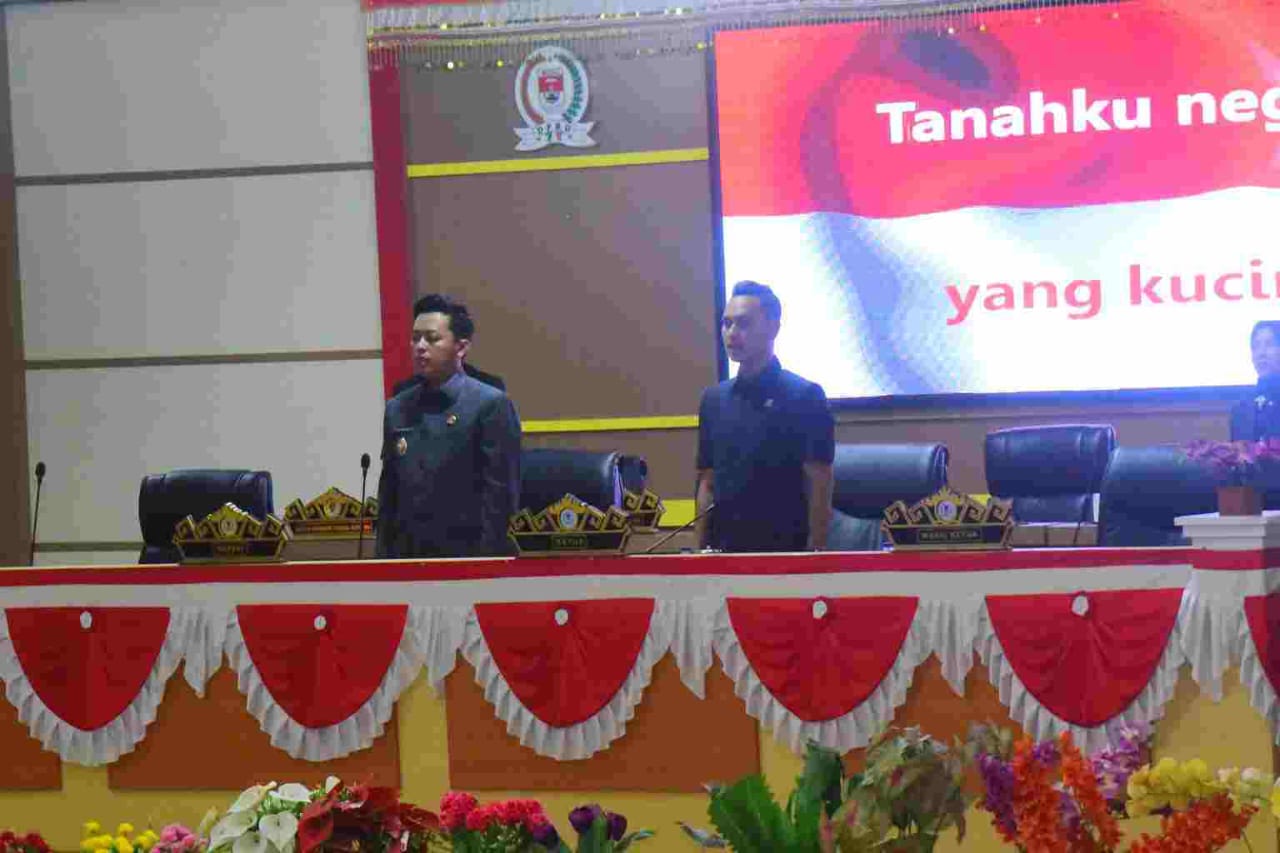 Ketua DPRD Mesuji Rapat Paripurna Penyampaian Raperda Pertanggungjawaban APBD 2024 Di Hadiri Wakil Bupati Mesuji